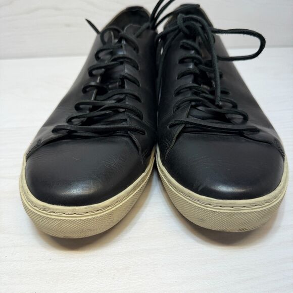 Vince Collins Sneakers Men Size 13 Black Leather Lace Up Low Top Comfort Walking main image 7